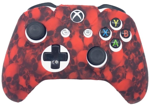 Чехол защитный Xbox One Silicone Case for Controller Черепа Red [АКСЕССУАРЫ]