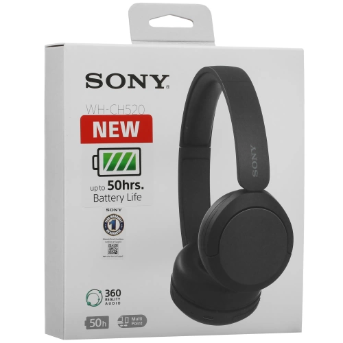 Наушники Sony WH-CH520 Black [PLAYSTATION 5 АКСЕССУАРЫ]